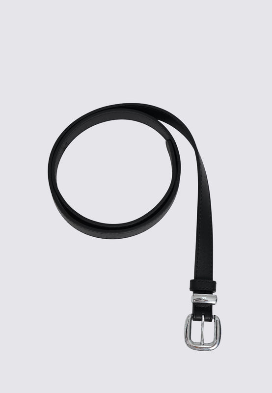Black D-Ring Belt
