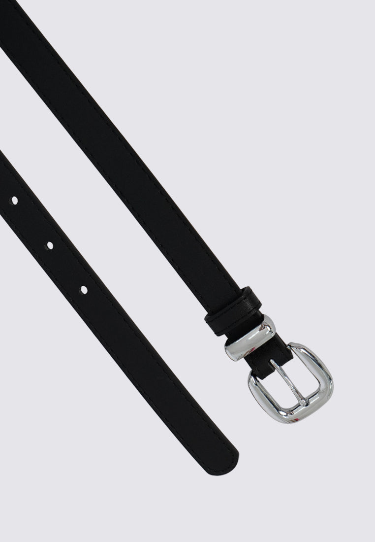 Black D-Ring Belt
