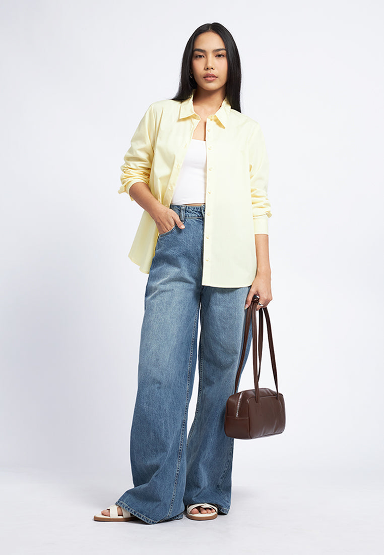 Brown Leather Shoulder Bag