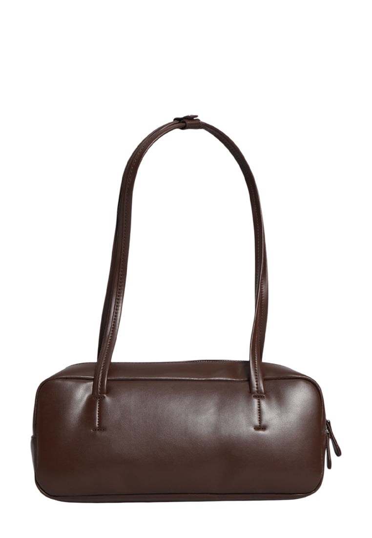 Brown Leather Shoulder Bag