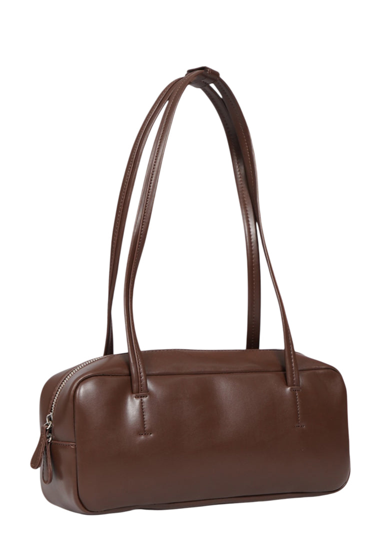Brown Leather Shoulder Bag