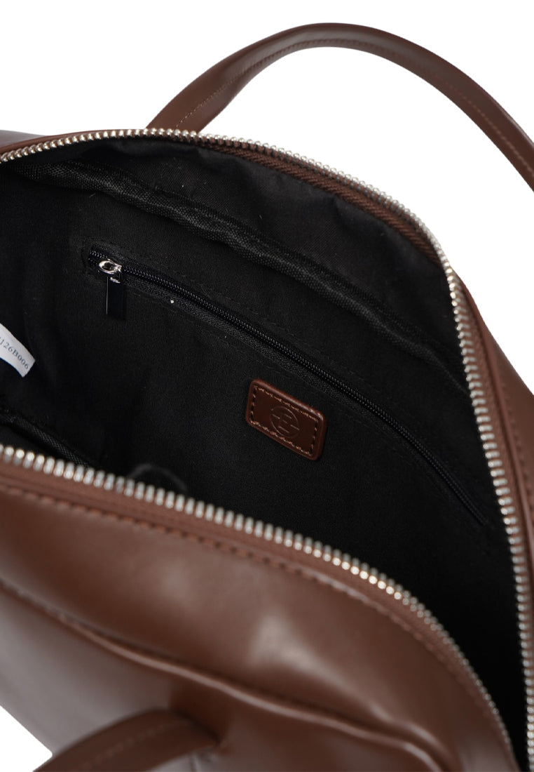 Brown Leather Shoulder Bag