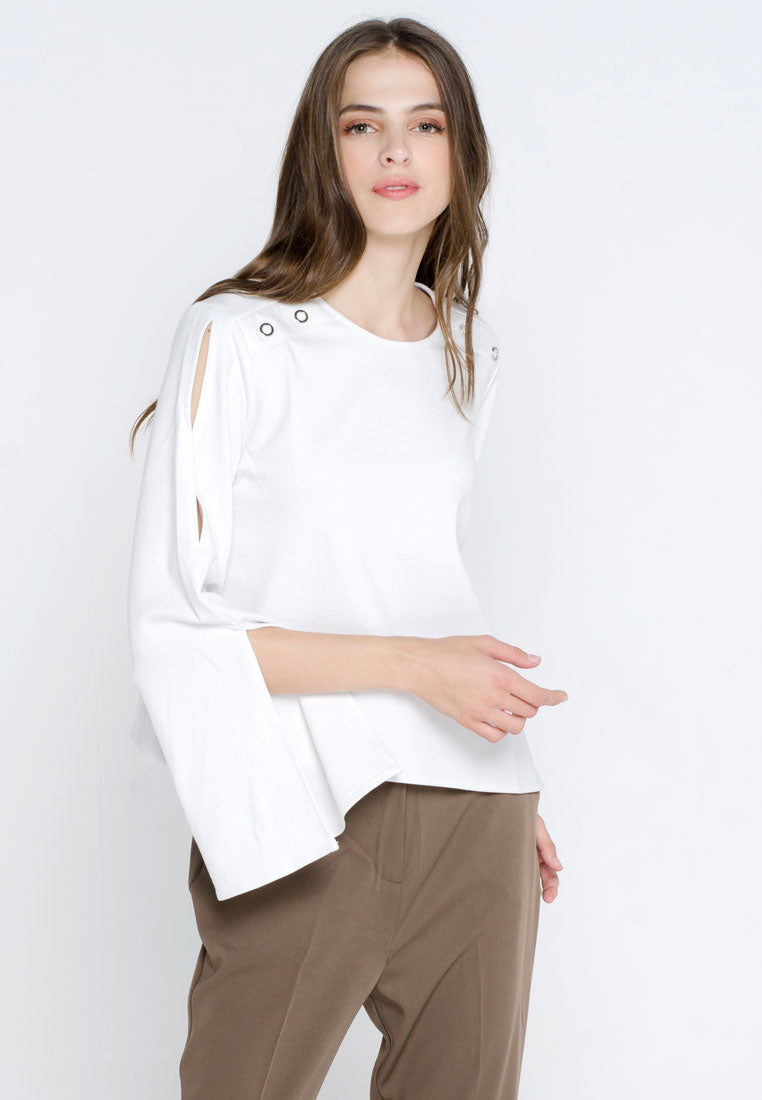 Mix Long Sleeves Blouse