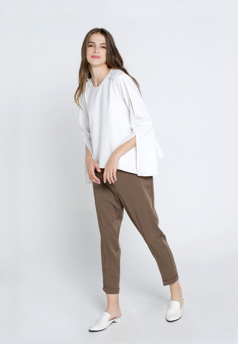 Mix Long Sleeves Blouse