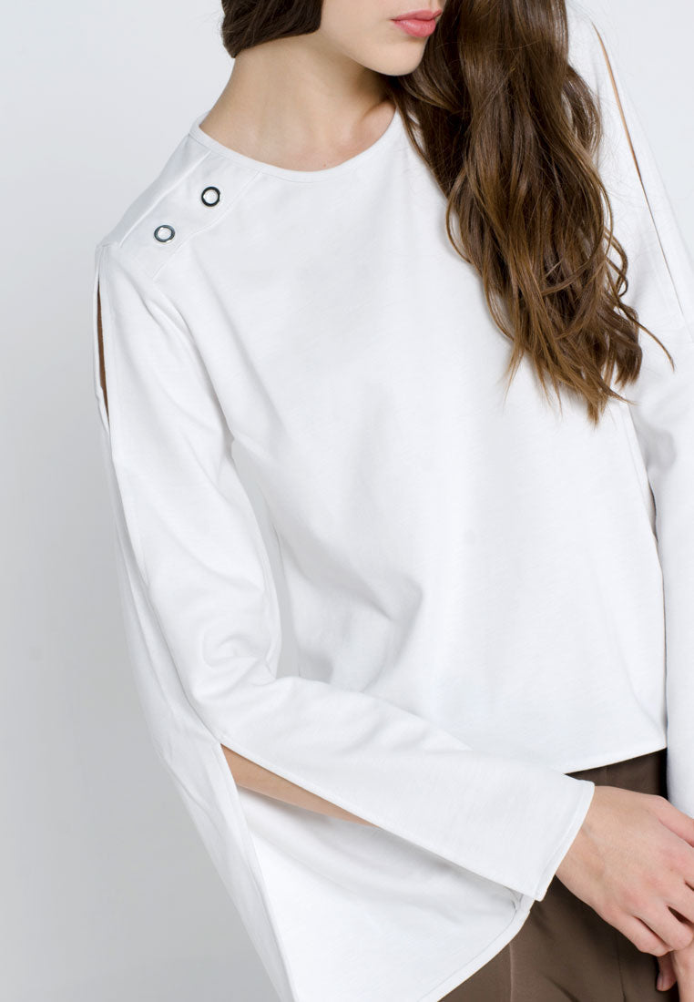 Mix Long Sleeves Blouse