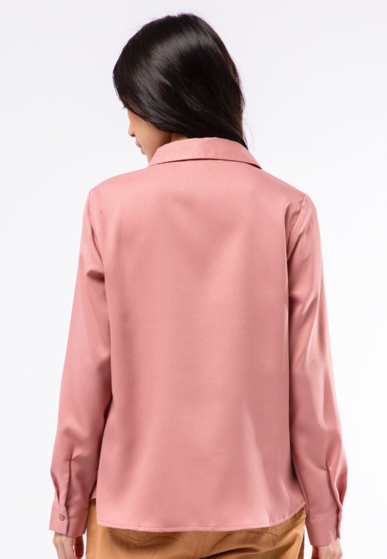 Regular Fit Long Sleeve Blouse