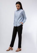 Long Sleeve Stripe Blouse