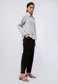 Long Sleeve Stripe Blouse
