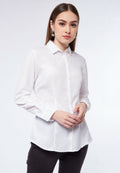 Slim Fit Long Sleeve Blouse