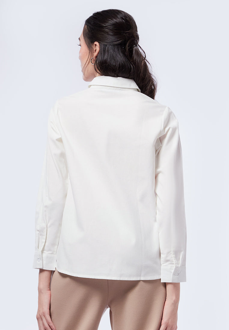 Basic Oxford Long Sleeve Shirt