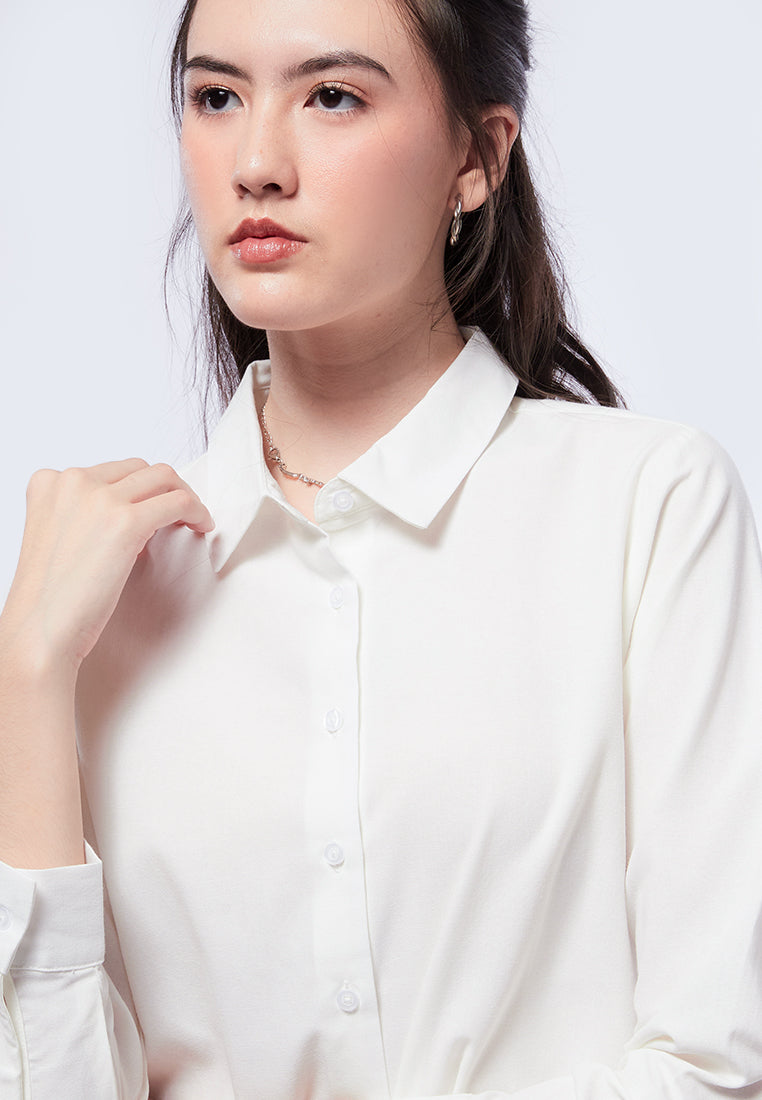 Basic Oxford Long Sleeve Shirt