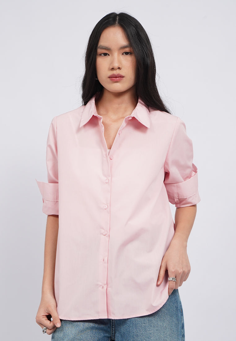 Basic Easy Care Long Sleeve Shirt