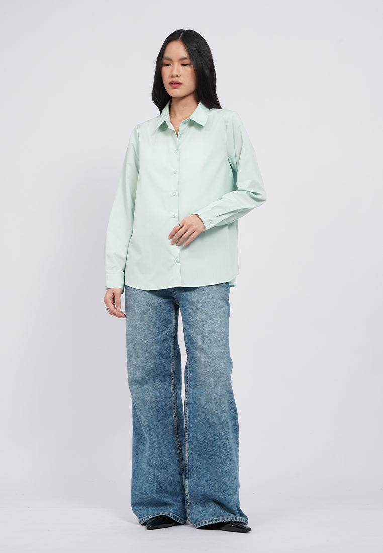 Basic Easy Care Long Sleeve Shirt