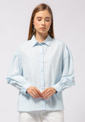 Bell Sleeve Oversized Blouse