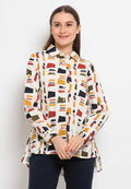 Loose fit printed shirt