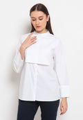 Front panel long sleeve shirt