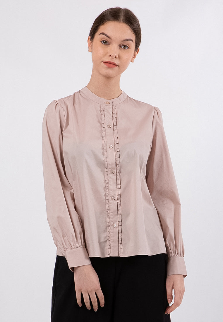 Balloon Sleeves Blouse