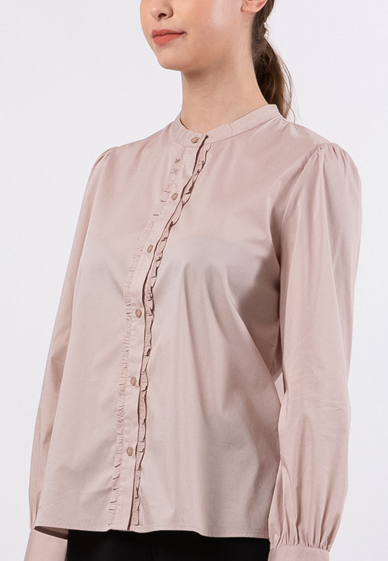 Balloon Sleeves Blouse