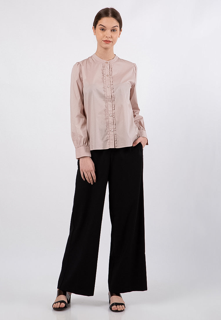 Balloon Sleeves Blouse