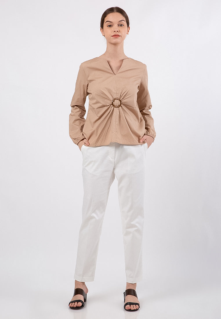 Horn Buckle Blouse