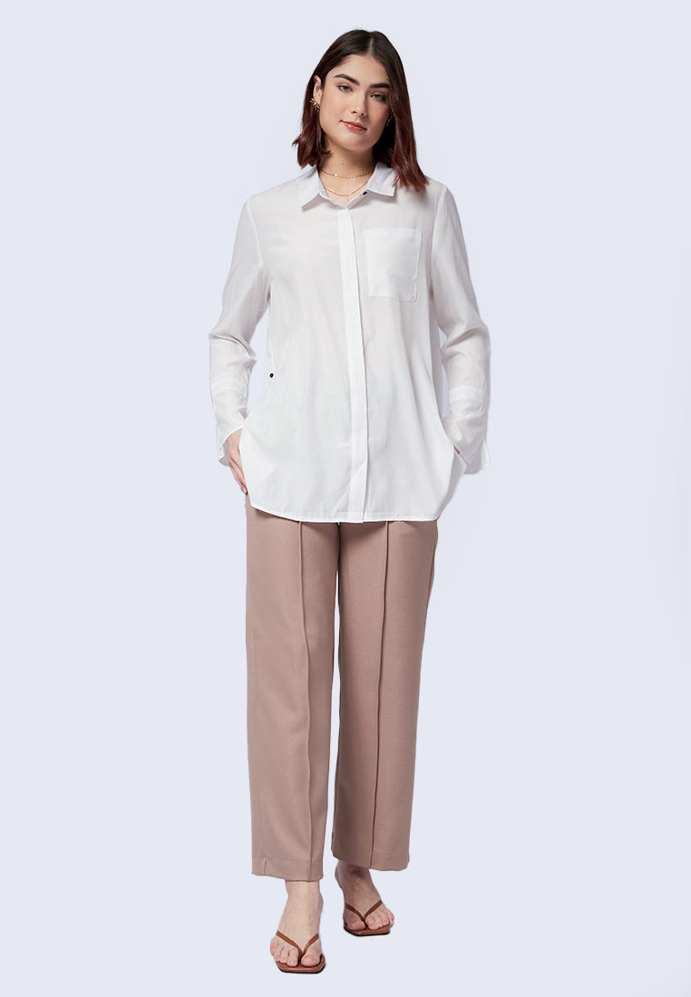 Loose Fit Long Sleeve Shirt
