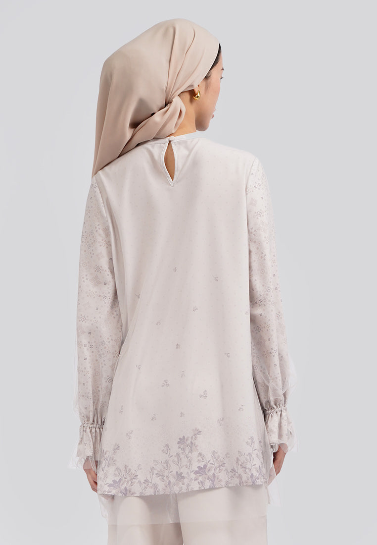 Long Sleeve Blouse with Frill Details