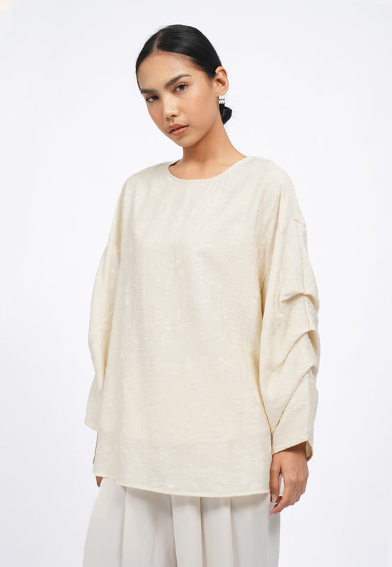 Embroidered Long Sleeve Tunic