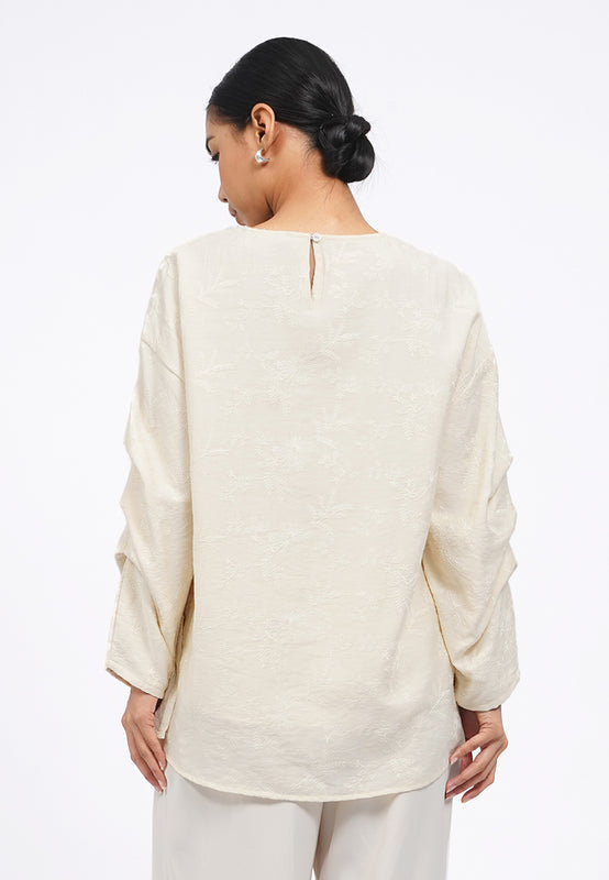 Embroidered Long Sleeve Tunic