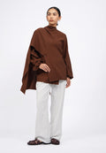 Long Sleeve Drapery Blouse