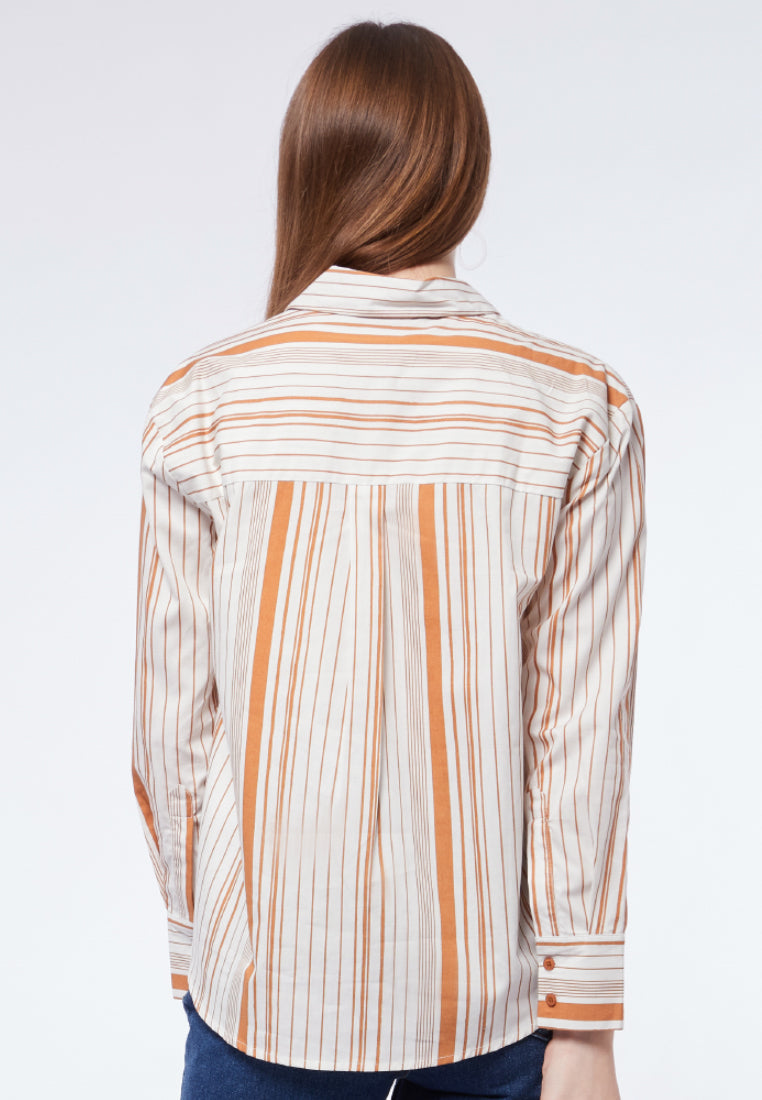Oversized Stripe Blouse