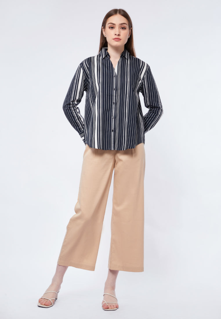 Oversized Stripe Blouse