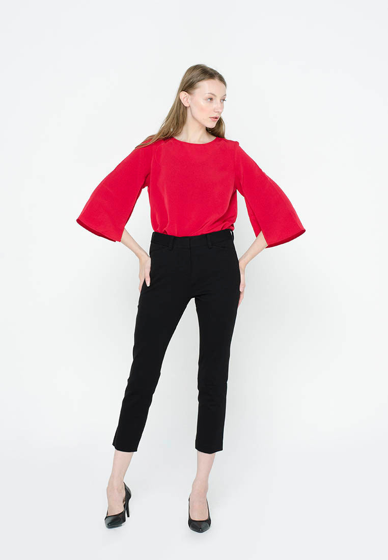 Polyester Long Sleeves Blouse