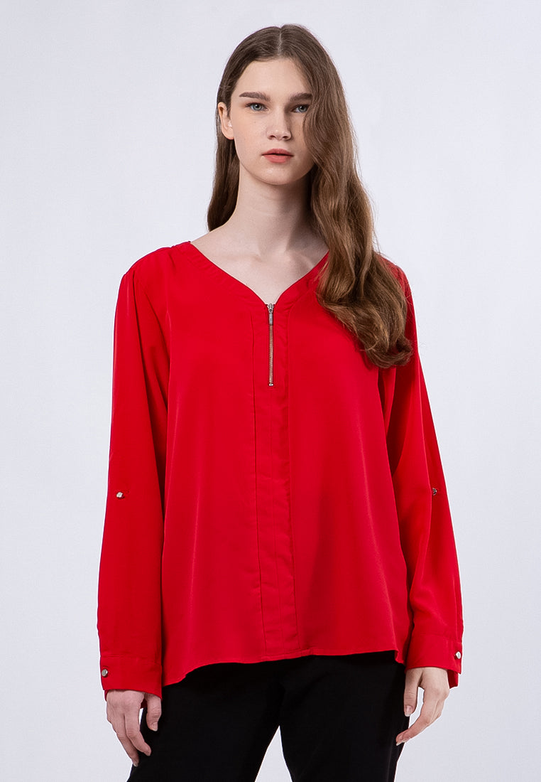 V-Neck Blouse
