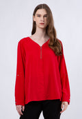 V-Neck Blouse