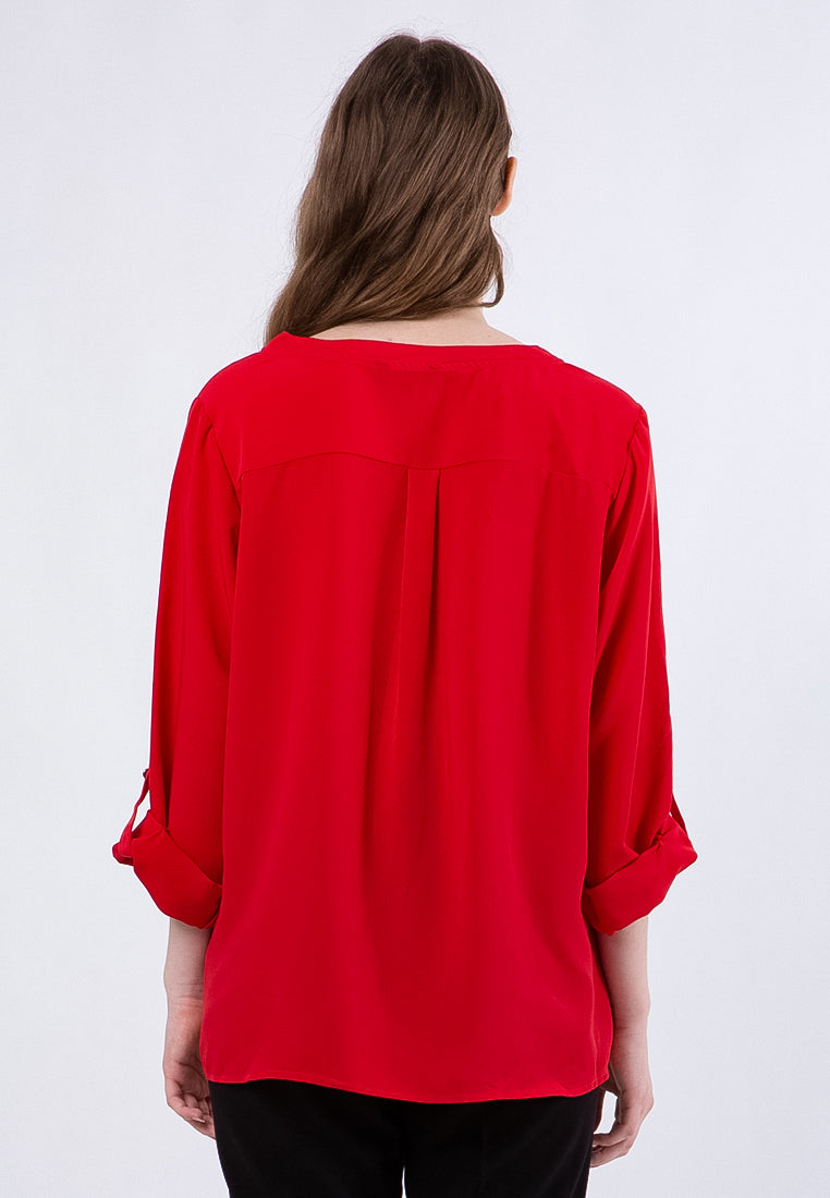 V-Neck Blouse