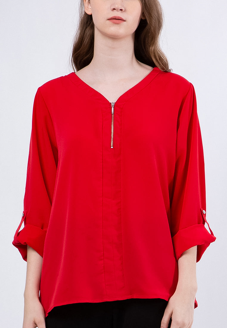V-Neck Blouse