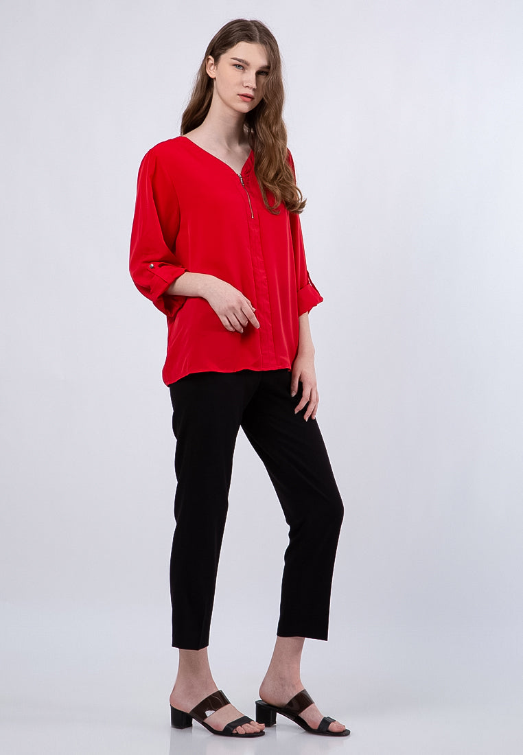 V-Neck Blouse