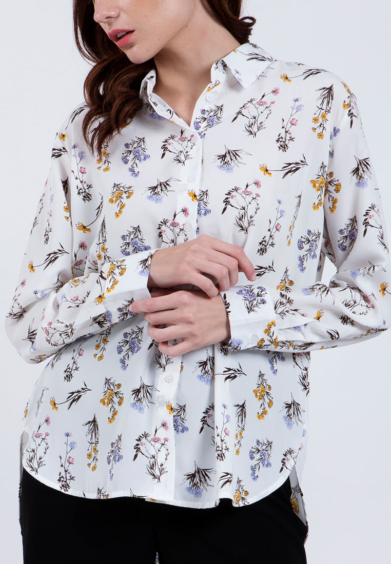 Long sleeves blouse