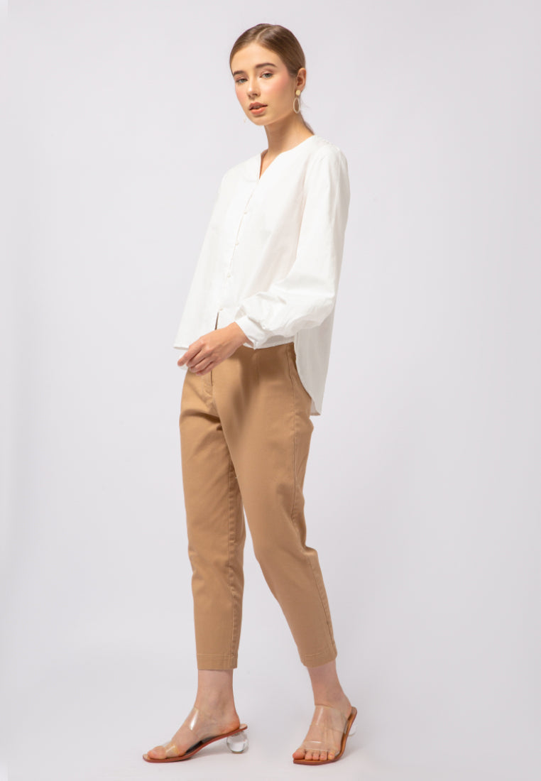 Balloon Long Sleeve Blouse