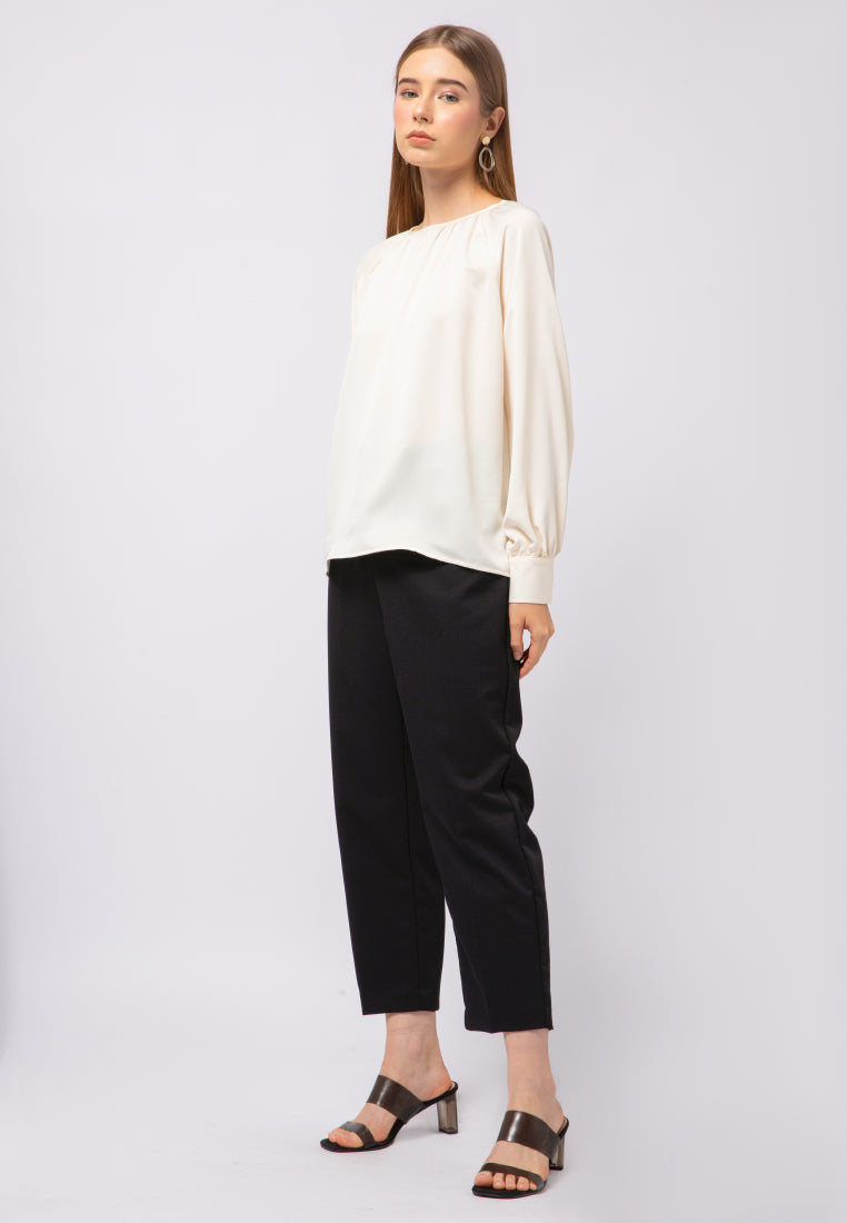 Blouse with Gathered Details