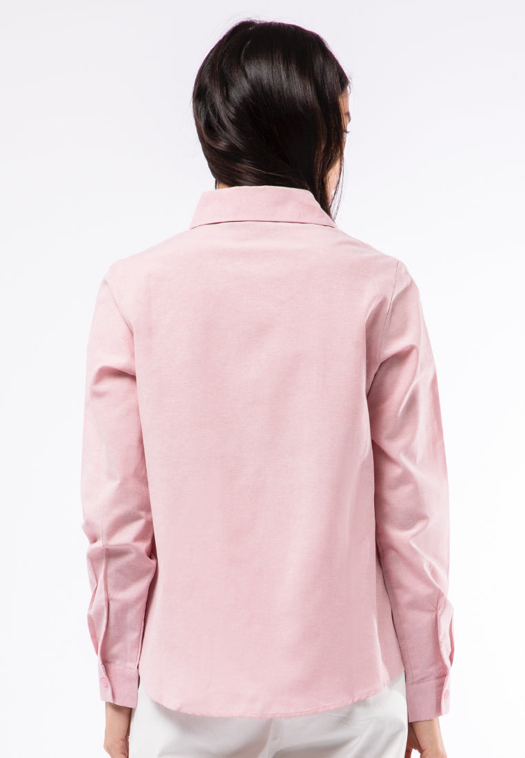 Regular Fit Long Sleeve Blouse