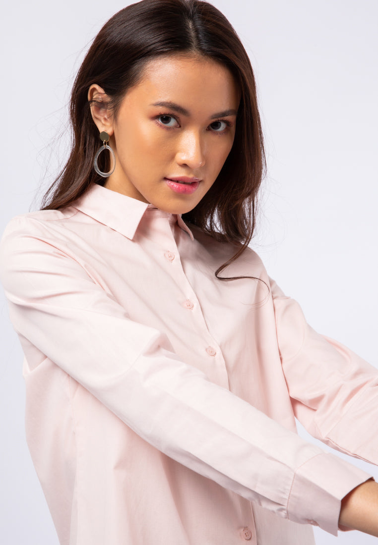 Regular Fit Long Sleeve Blouse