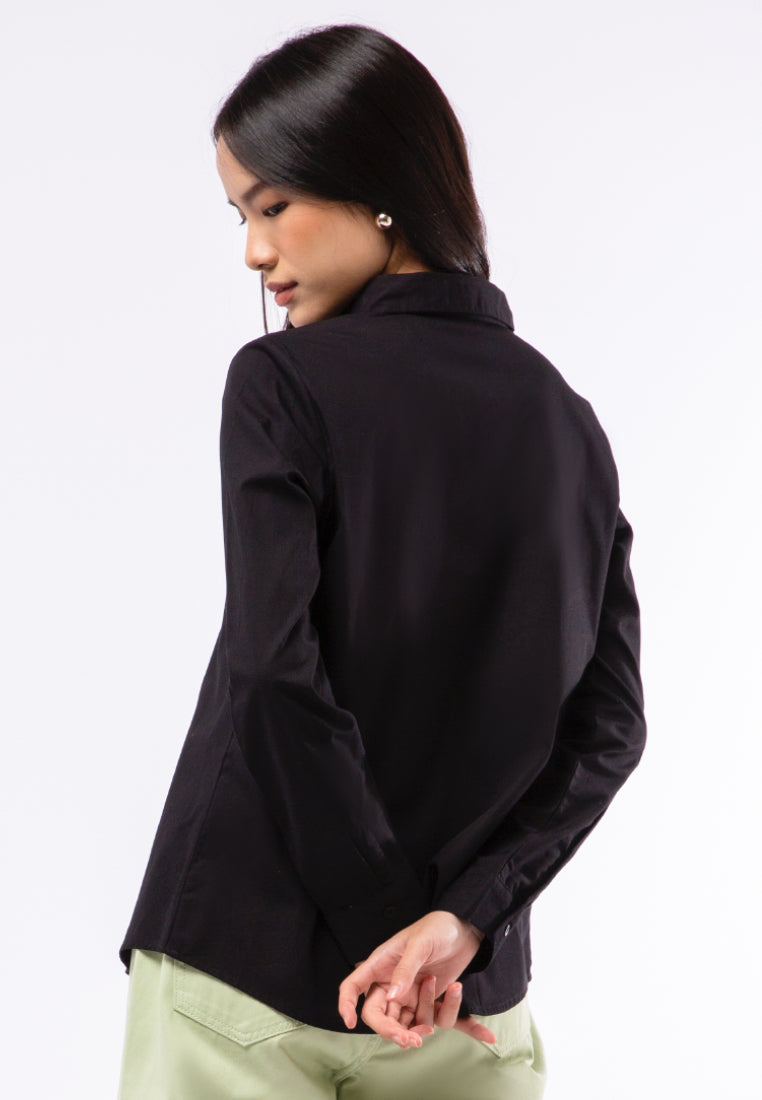 Regular Fit Long Sleeve Blouse