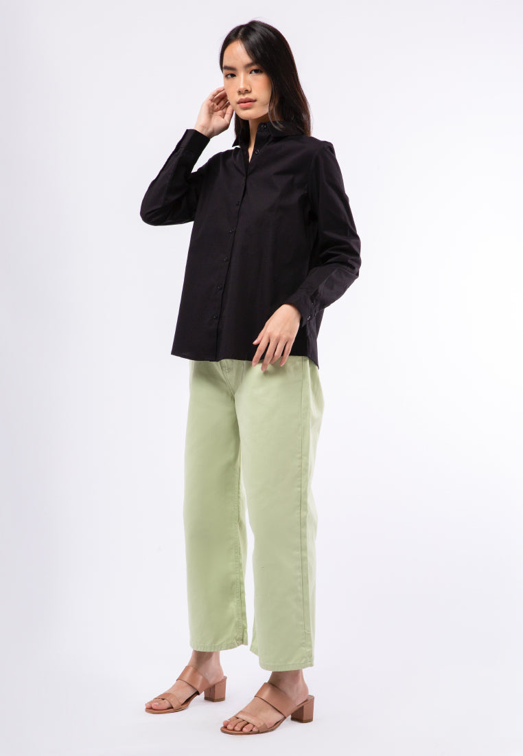 Regular Fit Long Sleeve Blouse