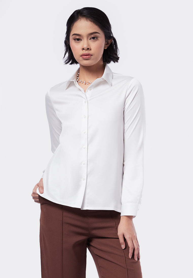Basic Sateen Finish Shirt