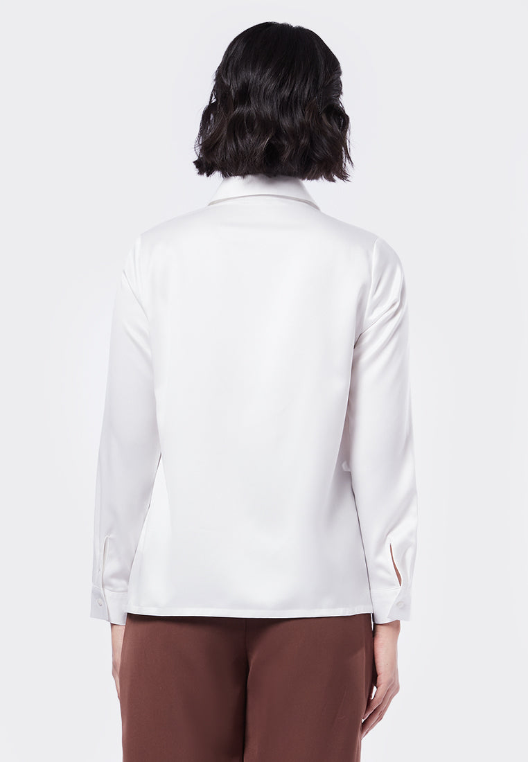 Basic Sateen Finish Shirt