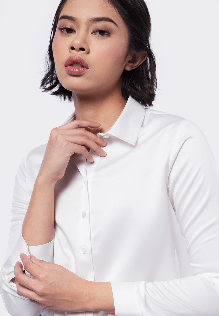 Basic Sateen Finish Shirt