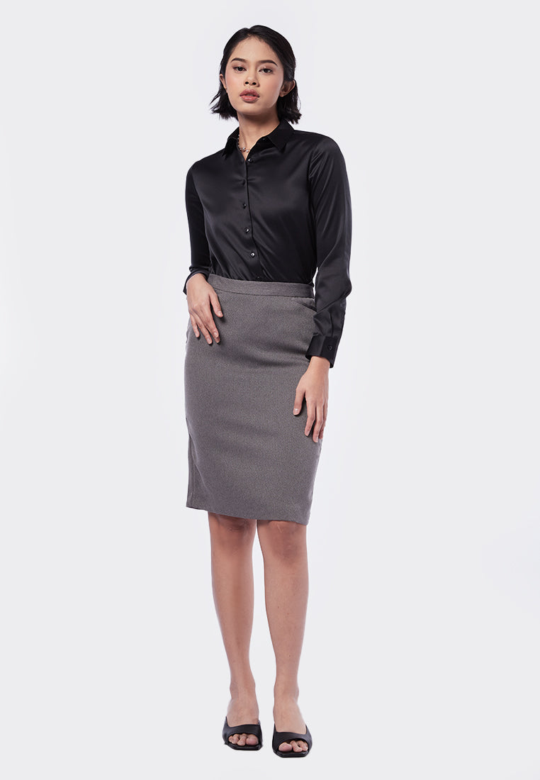 Basic Sateen Finish Shirt