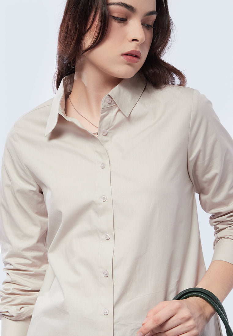 Regular Fit Basic Long Sleeve Shirt