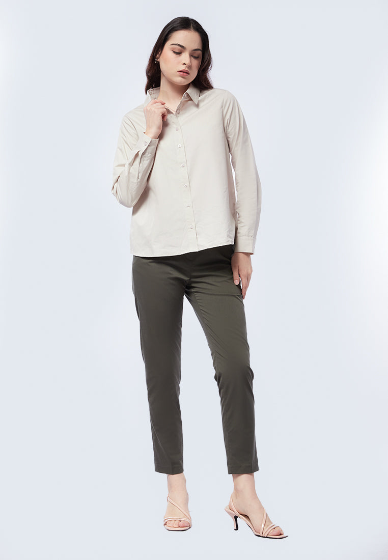 Regular Fit Basic Long Sleeve Shirt